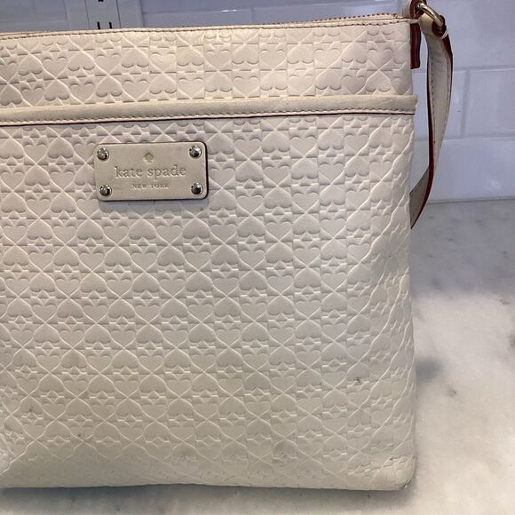 Kate Spade Penn Place Keisha Embossed Leather Crossbody Bag - Picture 4 of 15